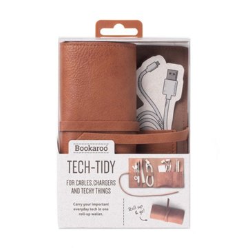 Bookaroo Tech-Tidy Case - Brown