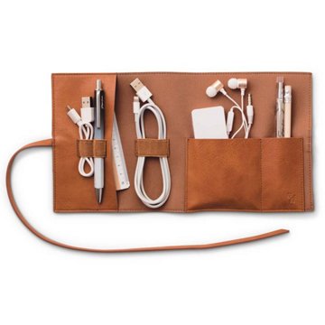Bookaroo Tech-Tidy Case - Brown