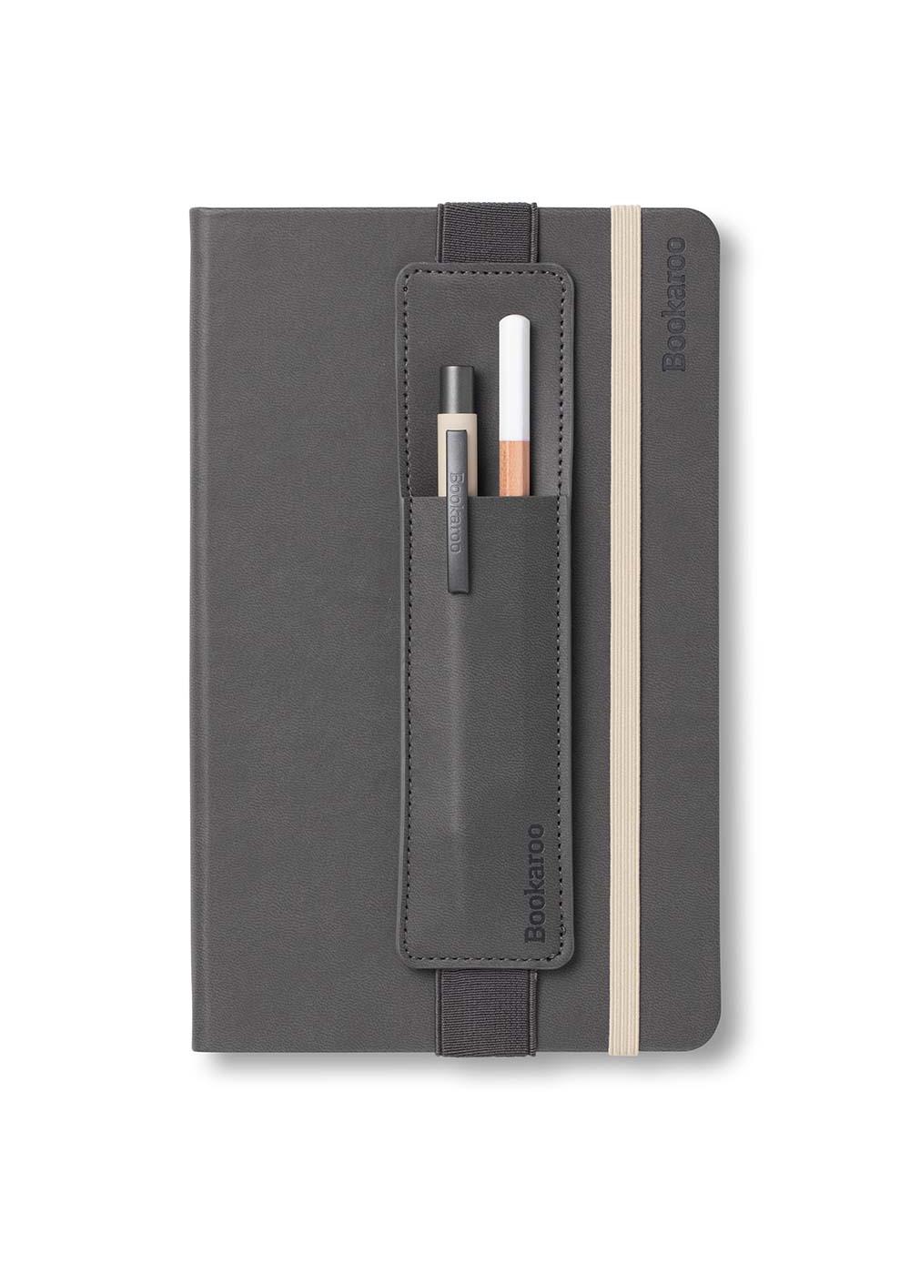 Bookaroo Pen Pouch for Notebook & Journal - Charcoal; image 2 of 2