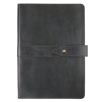Eccolo Legend Journal with Flap Closure - Gray, 6" x 8"