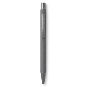 Bookaroo Charcoal Retractable Ball Point Pen - Black Ink