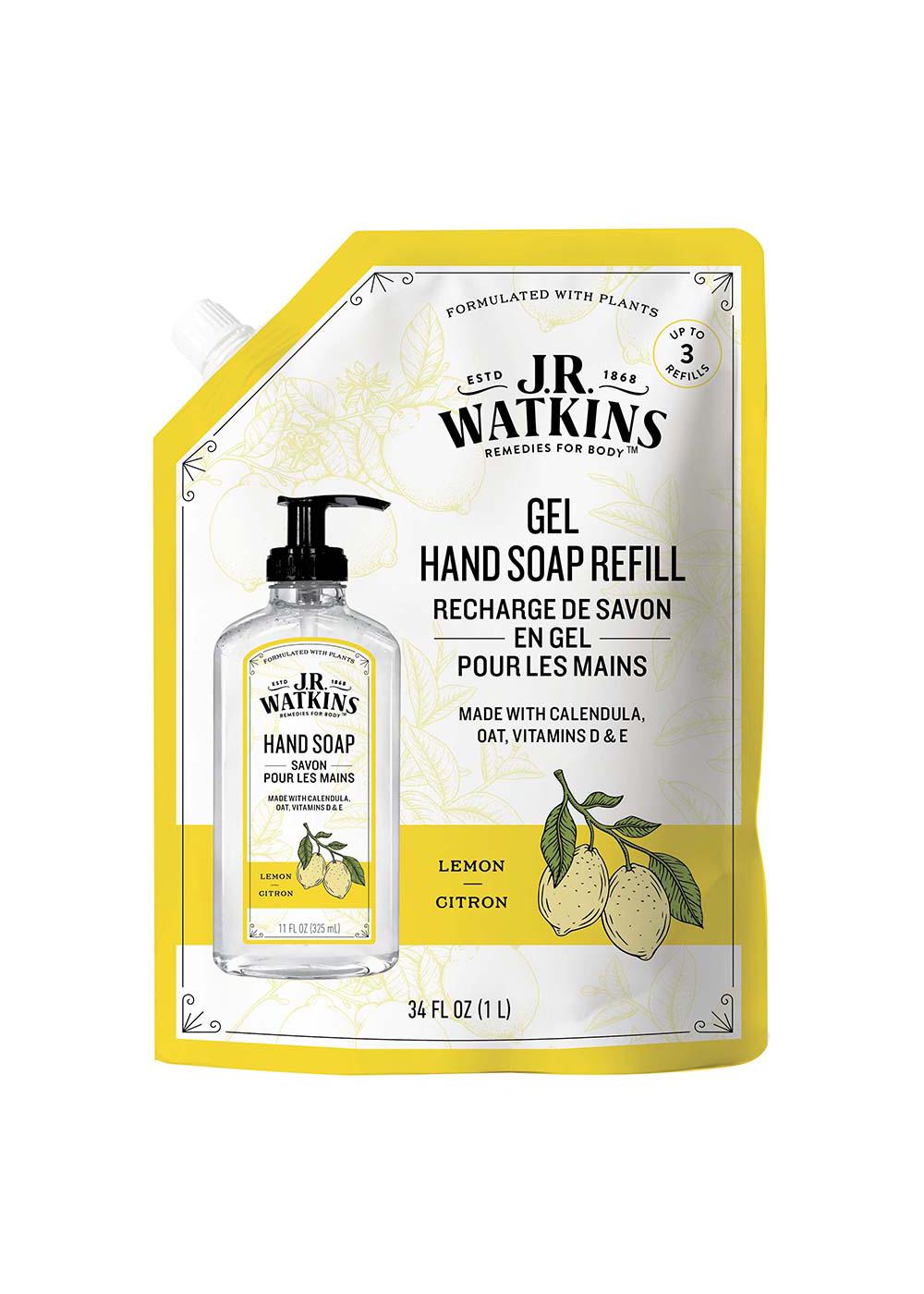 J.R. Watkins Gel Hand Soap Refill - Lemon; image 1 of 2