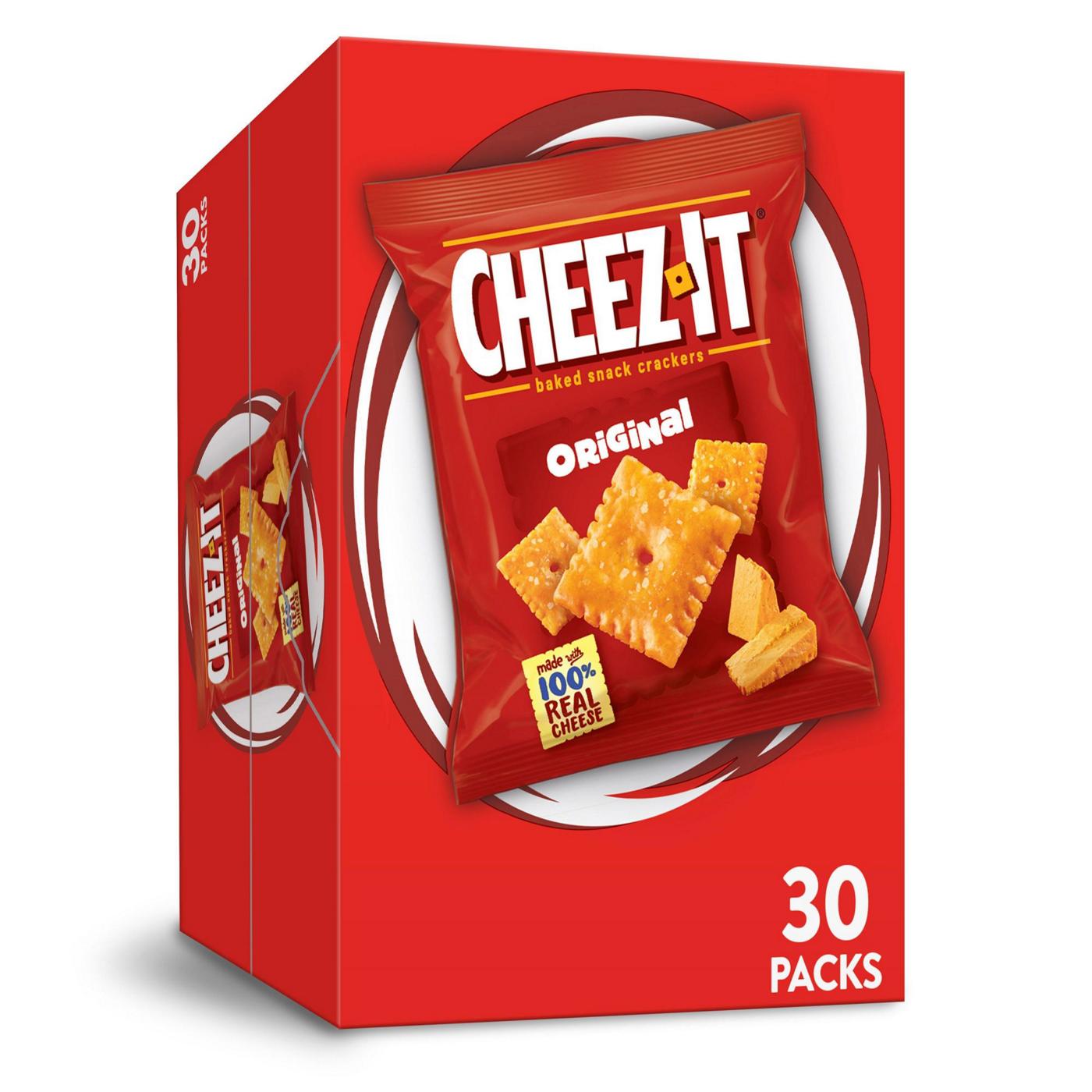 Cheez-It Original Cheese Crackers; image 1 of 6