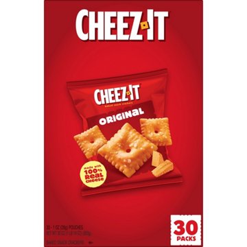 Cheez-It Original Cheese Crackers, 30 oz