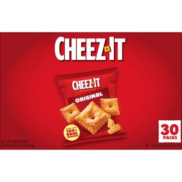 Cheez-It Original Cheese Crackers, 30 oz