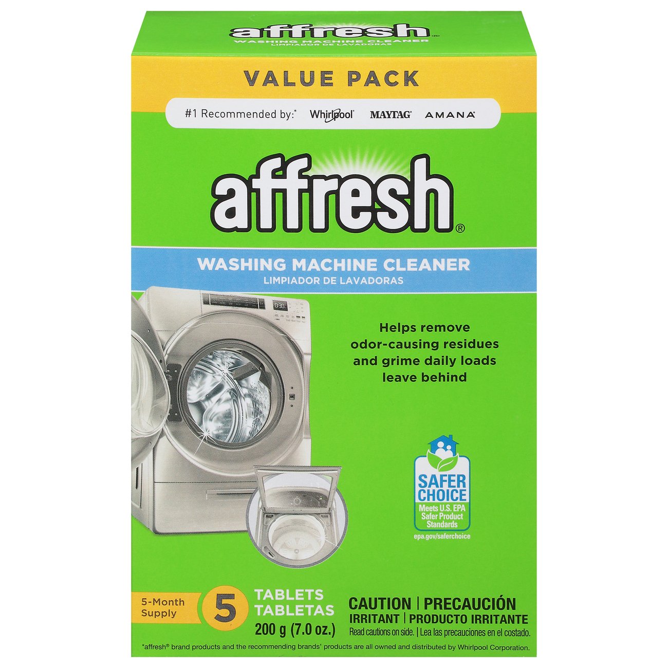 affresh Washing Machine Cleaner Value Pack Shop Laundry at HEB