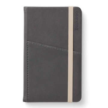 Bookaroo A6 Pocket Notebook - Charcoal, 3.54" x 5.91"