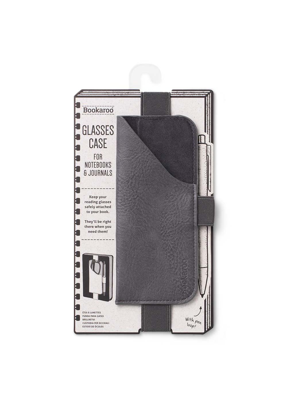Bookaroo Glasses Case for Notebook & Journal - Charcoal; image 1 of 5