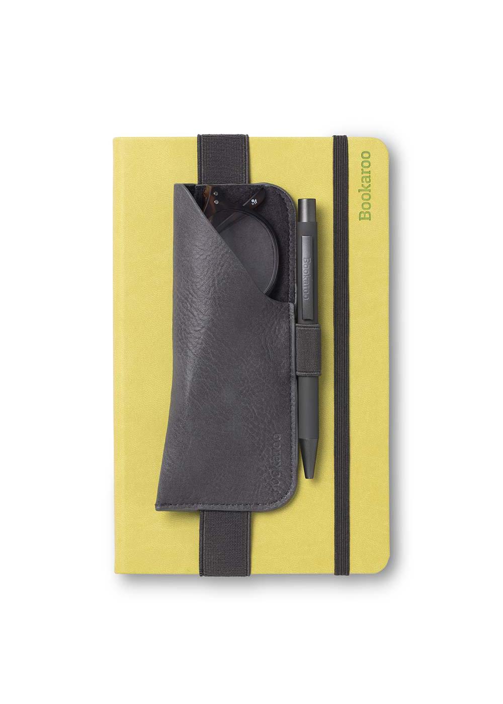 Bookaroo Glasses Case for Notebook & Journal - Charcoal; image 2 of 5