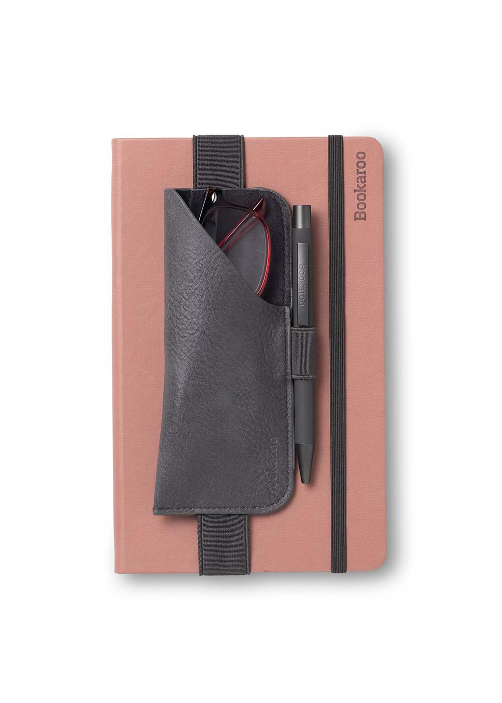 Bookaroo Glasses Case for Notebook & Journal - Charcoal; image 3 of 5