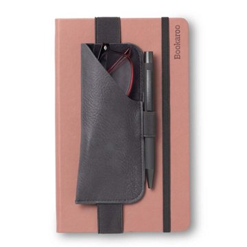 Bookaroo Glasses Case for Notebook & Journal - Charcoal