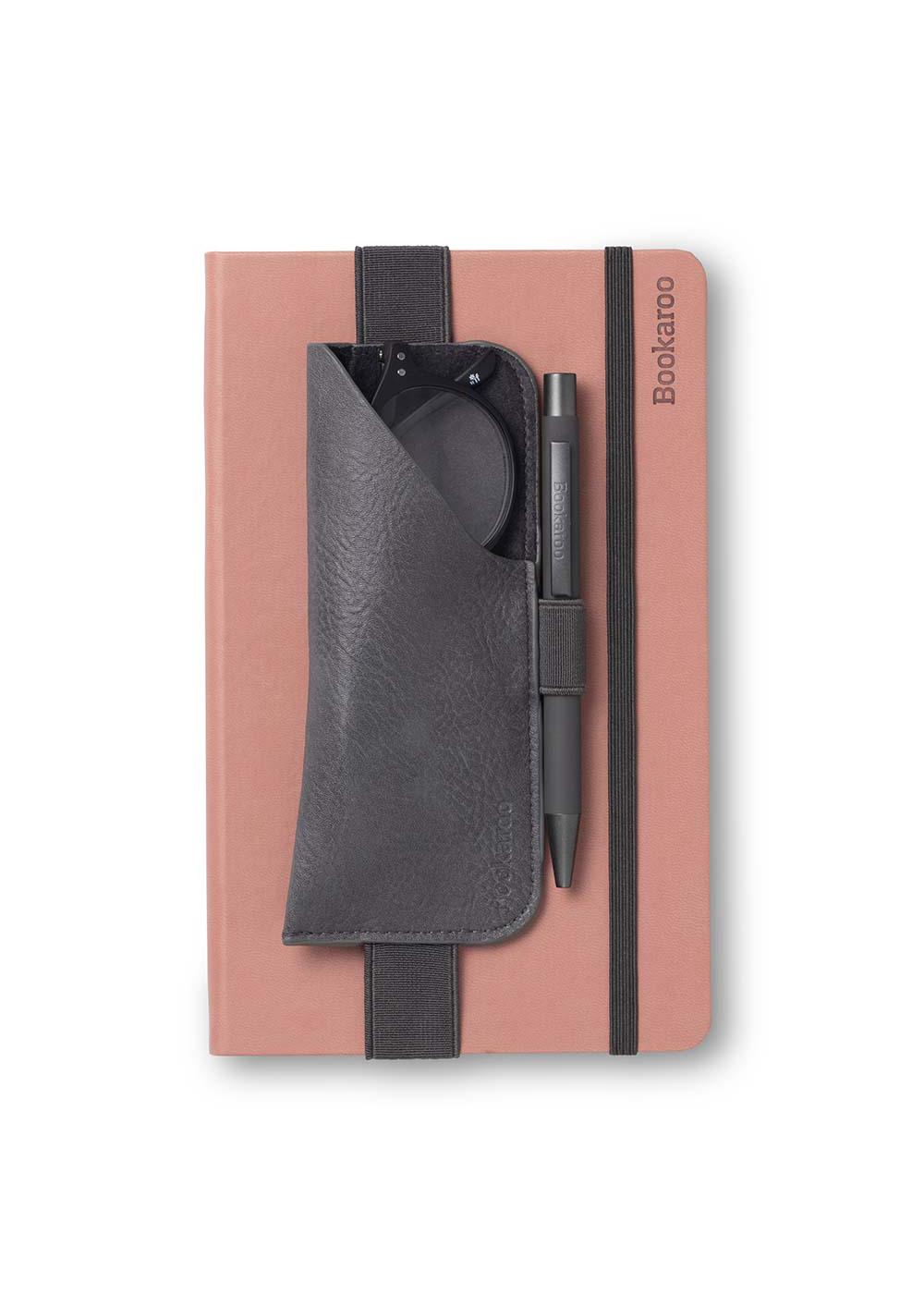 Bookaroo Glasses Case for Notebook & Journal - Charcoal; image 4 of 5