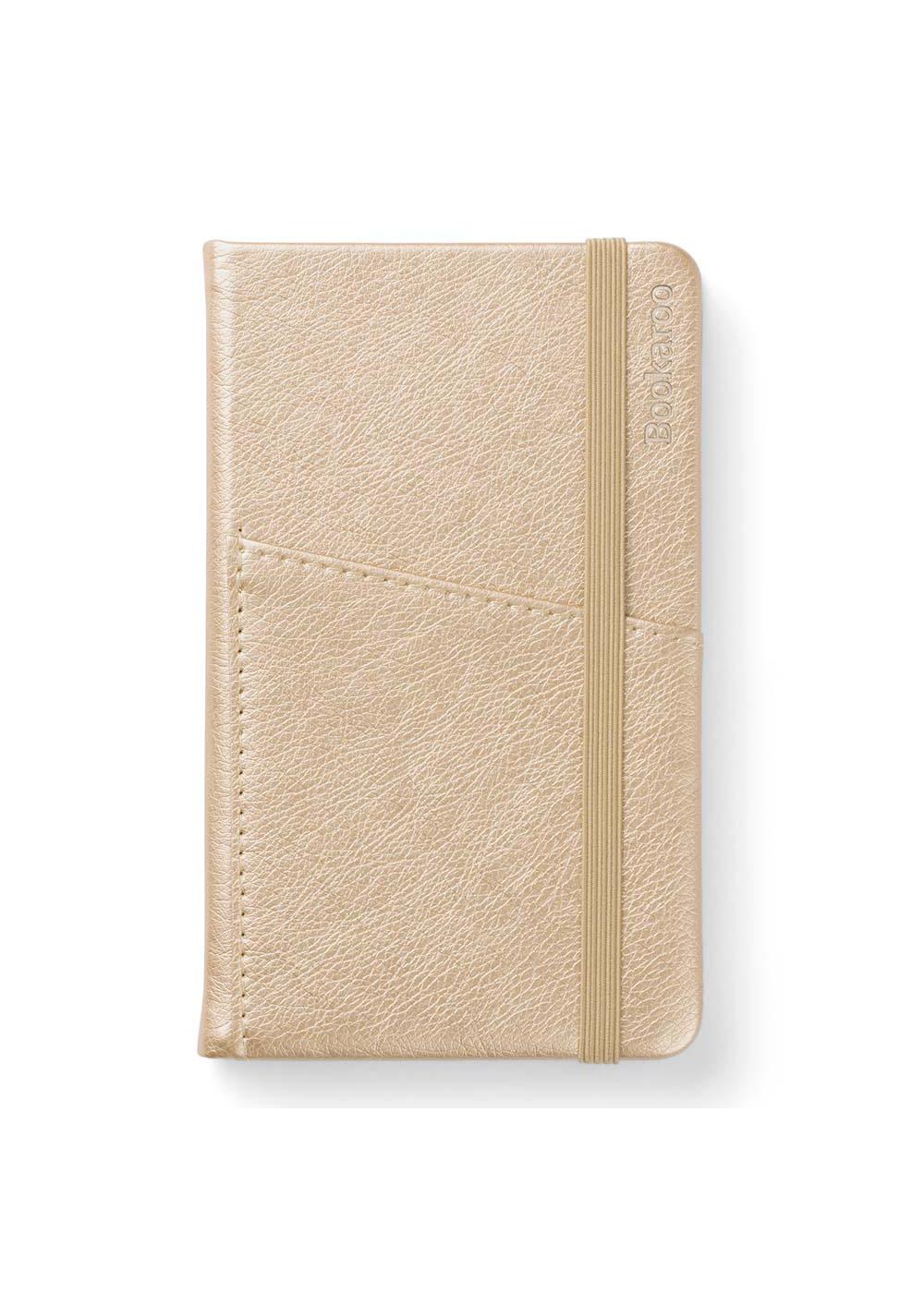 Bookaroo Small Pocket Notebook - Gold - Shop Pencil Cases at H-E-B
