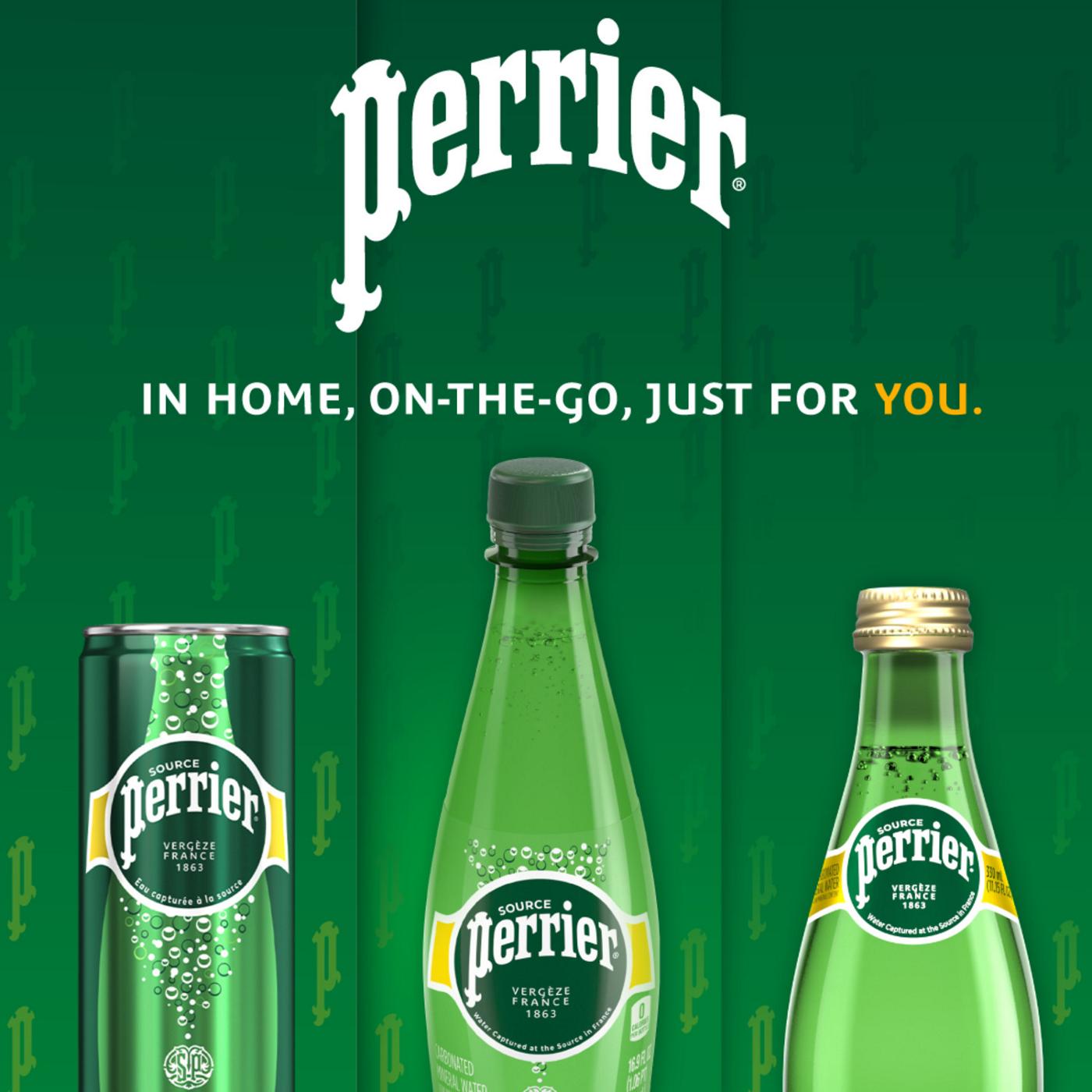 Perrier Sparkling Natural Mineral Grapefruit Water 8 pk Cans; image 8 of 8