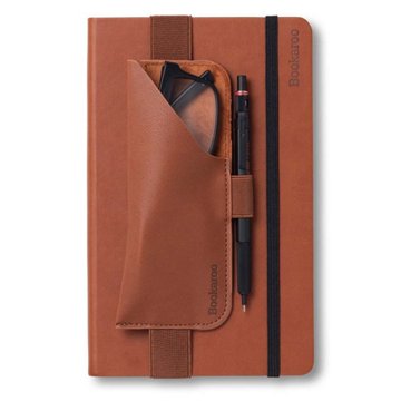Bookaroo Glasses Case for Notebook & Journal - Brown