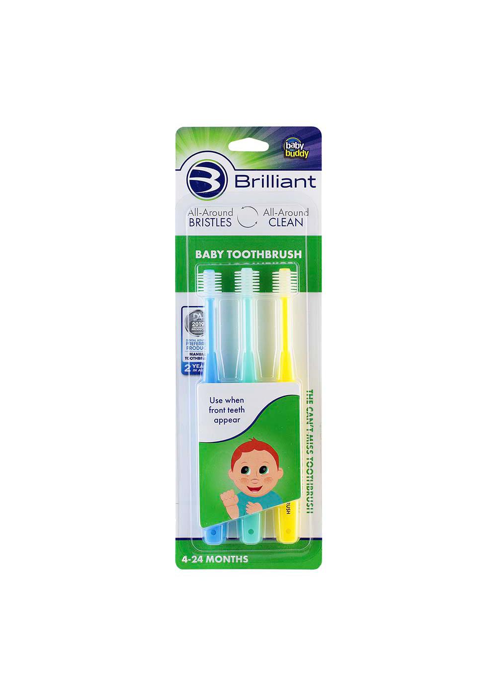 Baby Buddy Brilliant Baby Toothbrush; image 1 of 3