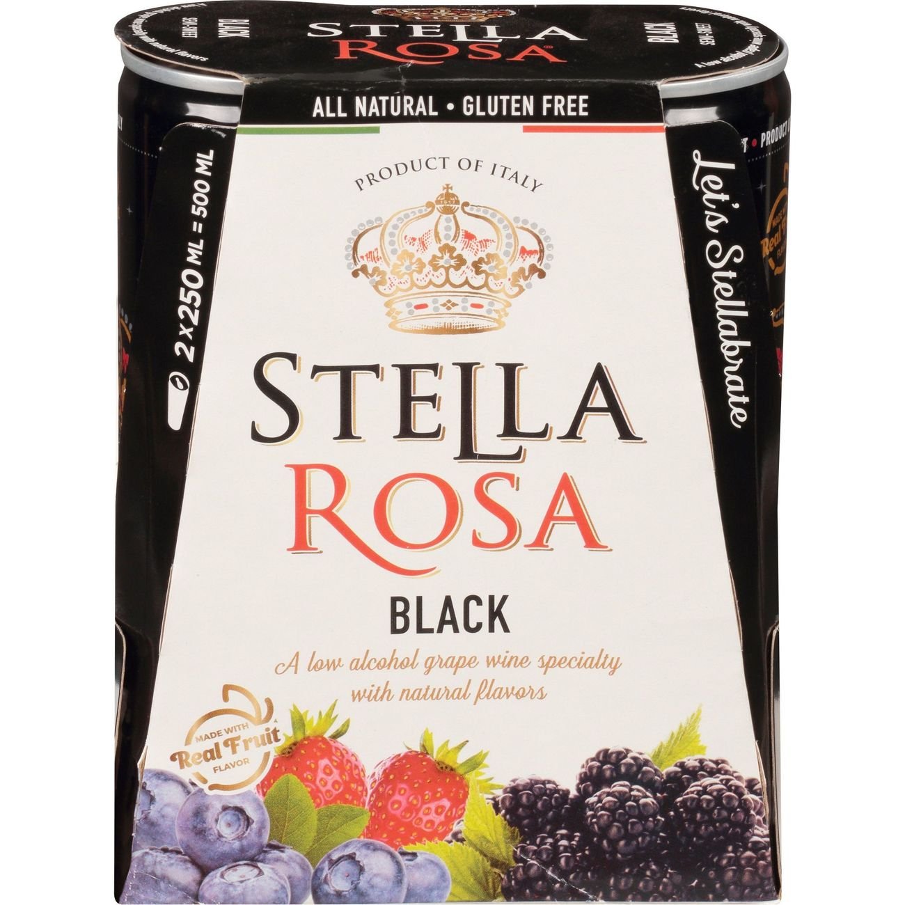 Stella Rosa Black Wine 250 mL Cans Shop Beer & Wine at HEB