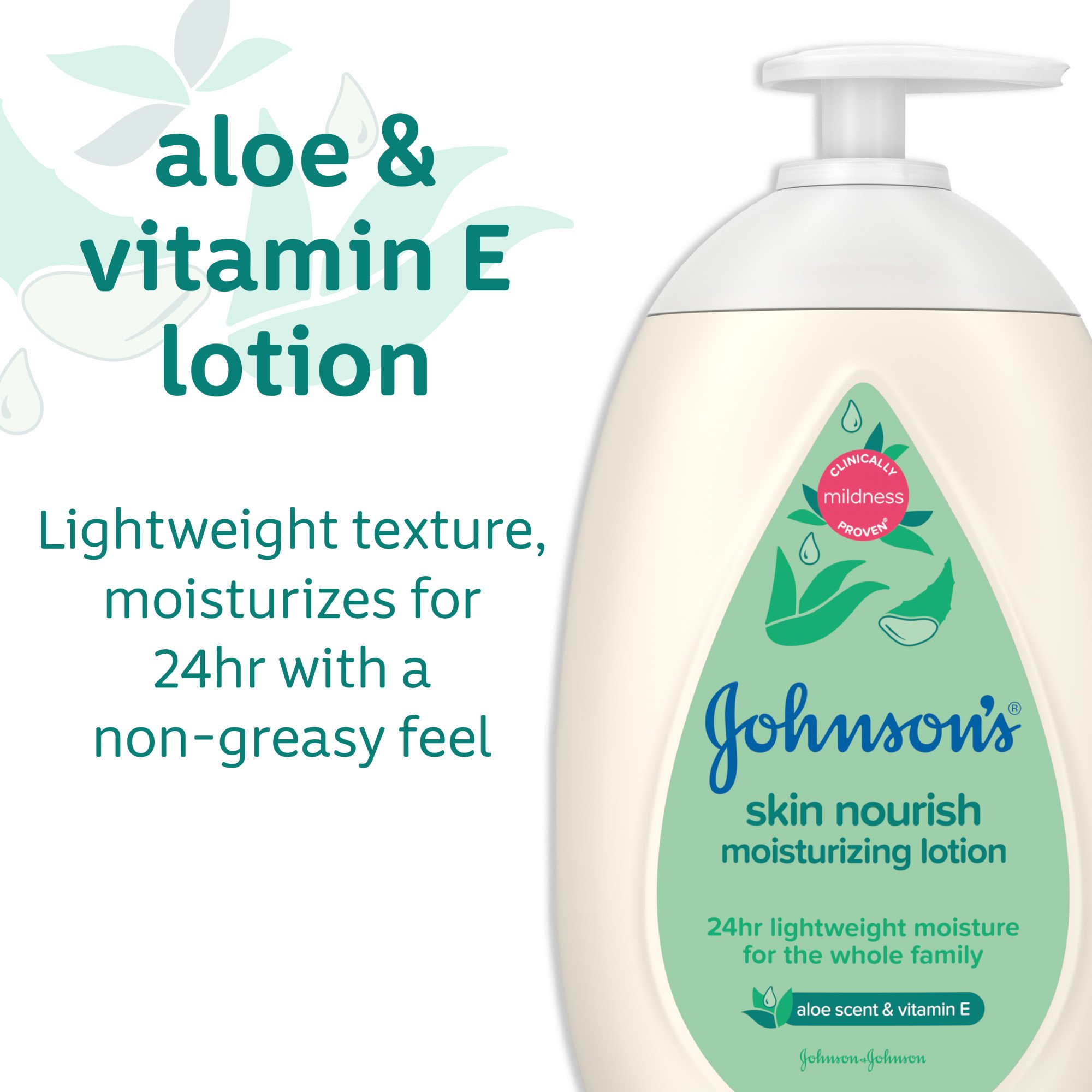 Johnson's Baby Skin Nourish Moisturizing Body Lotion - Shop
