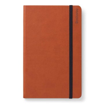 Bookaroo A5 Notebook - Brown, 5.12" x 8.27"