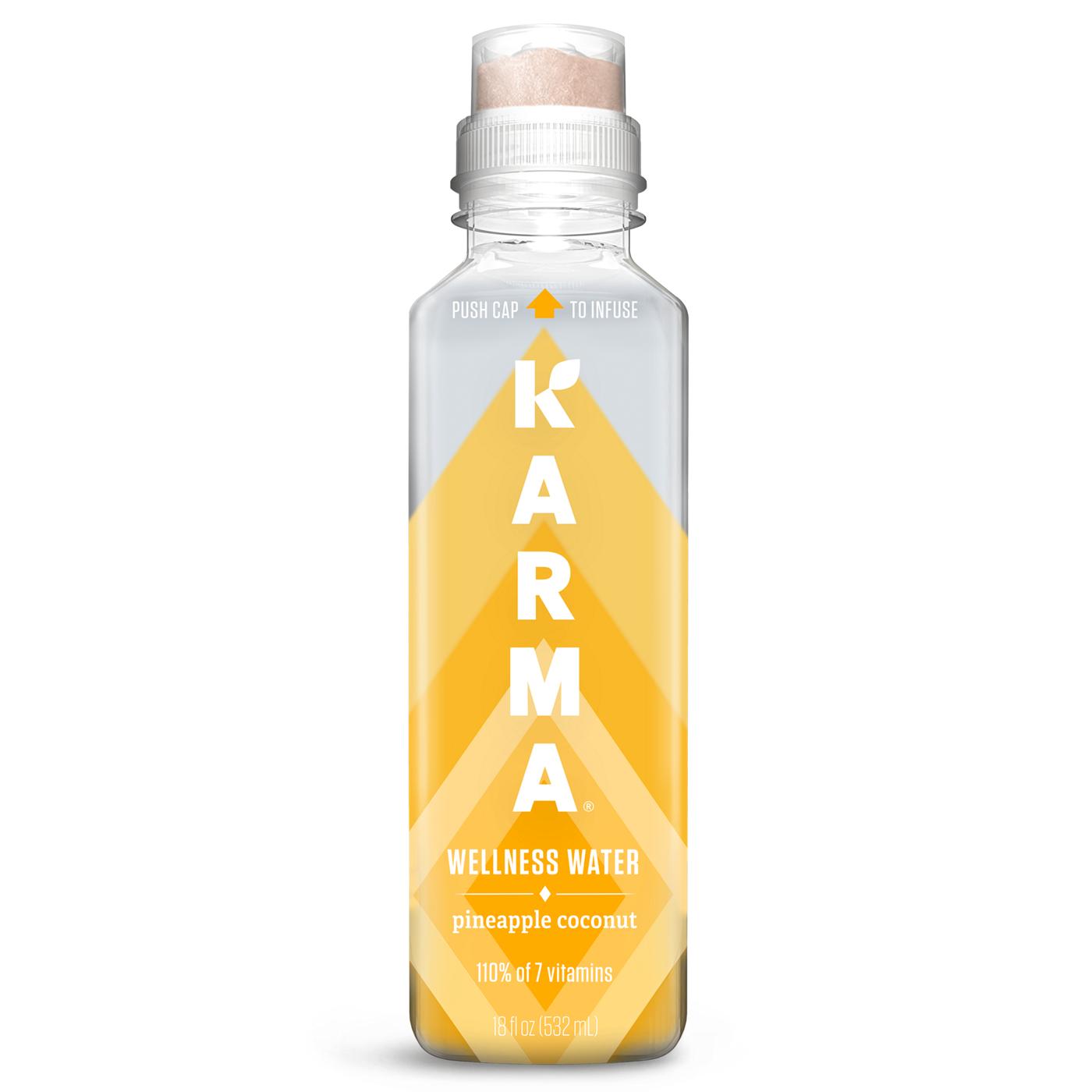 Karma Pineapple Coconut Wellness Water; image 1 of 3