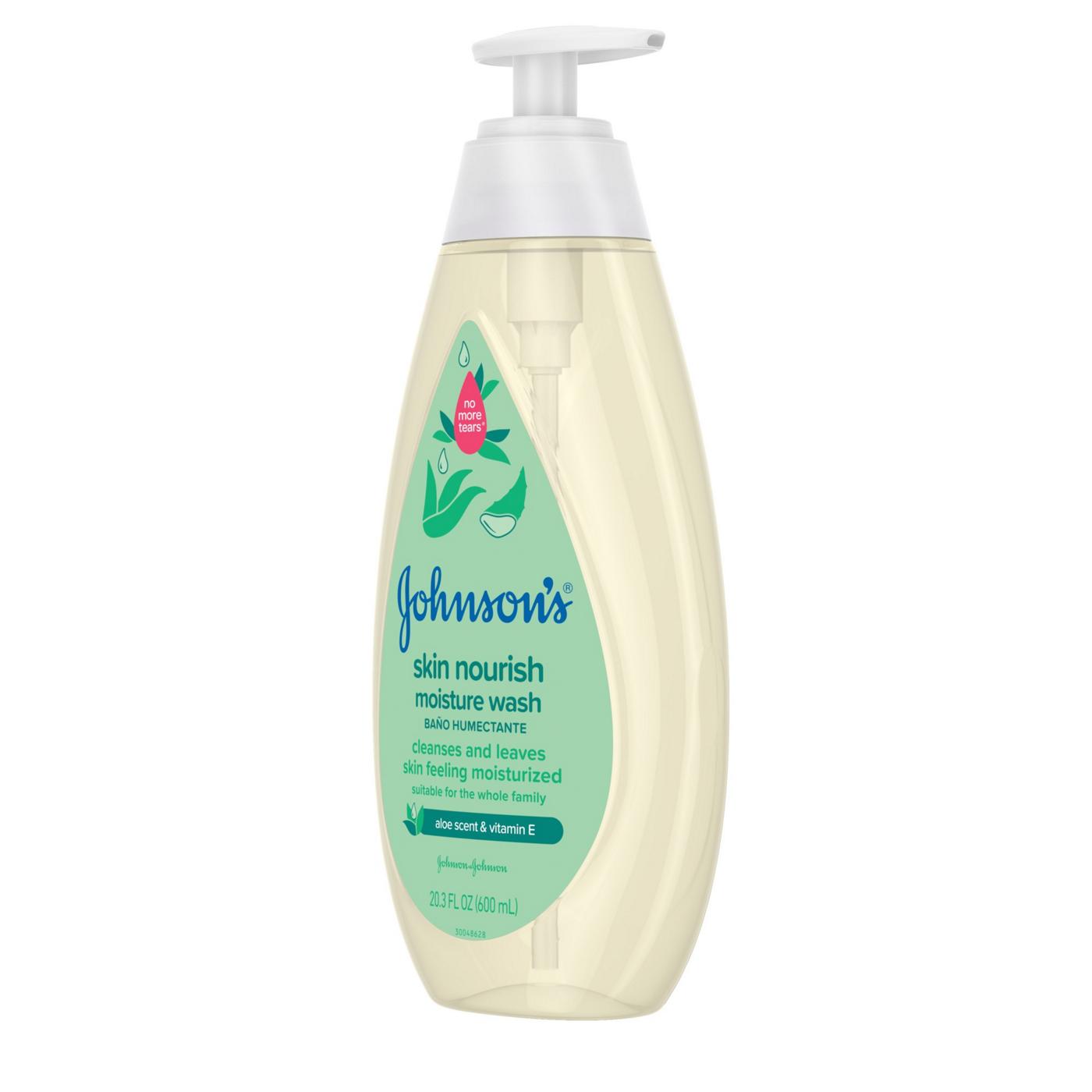 Johnson's Baby Skin Nourish Moisture Body Wash with Aloe; image 7 of 8