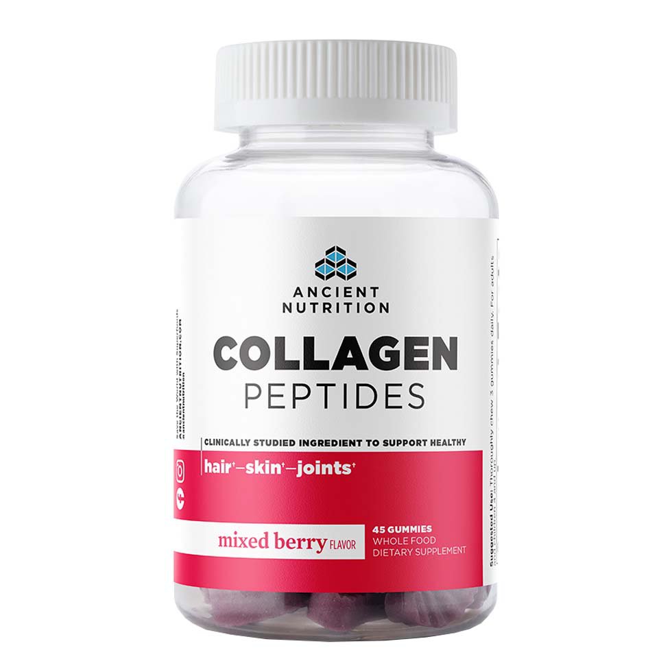 Ancient Nutrition Collagen Peptides Gummies - Mixed Berry, 45 ct