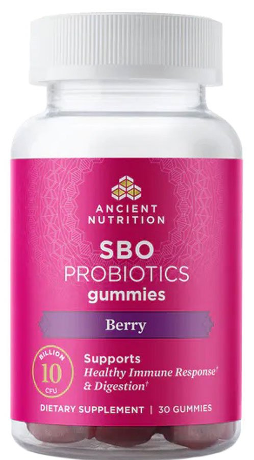 Ancient Nutrition SBO Probiotic Gummies 10B CFU - Shop Diet & Fitness ...