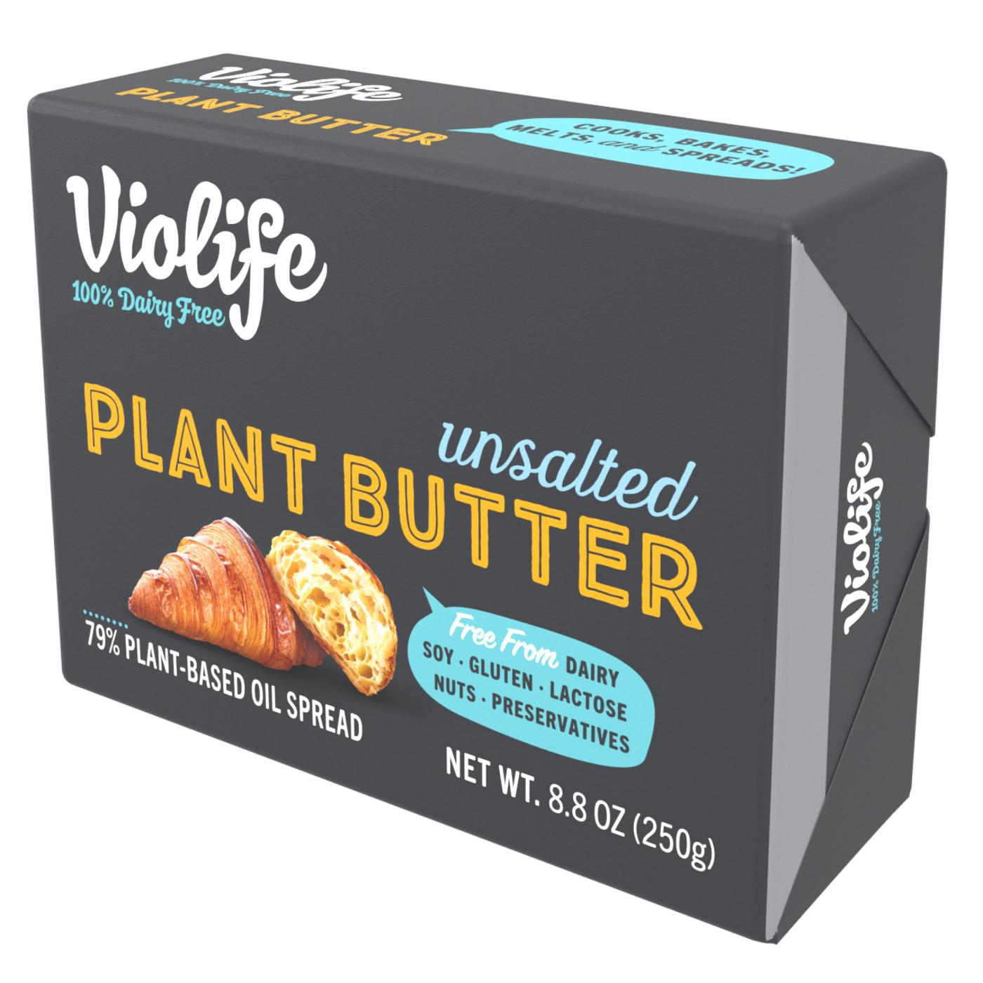 Violife Plant Butter Unsalted Dairy-Free Vegan; image 2 of 10