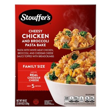 Stouffer's Cheesy Chicken And Broccoli Pasta Bake Frozen Meal