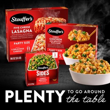 Stouffer's Cheesy Chicken And Broccoli Pasta Bake Frozen Meal