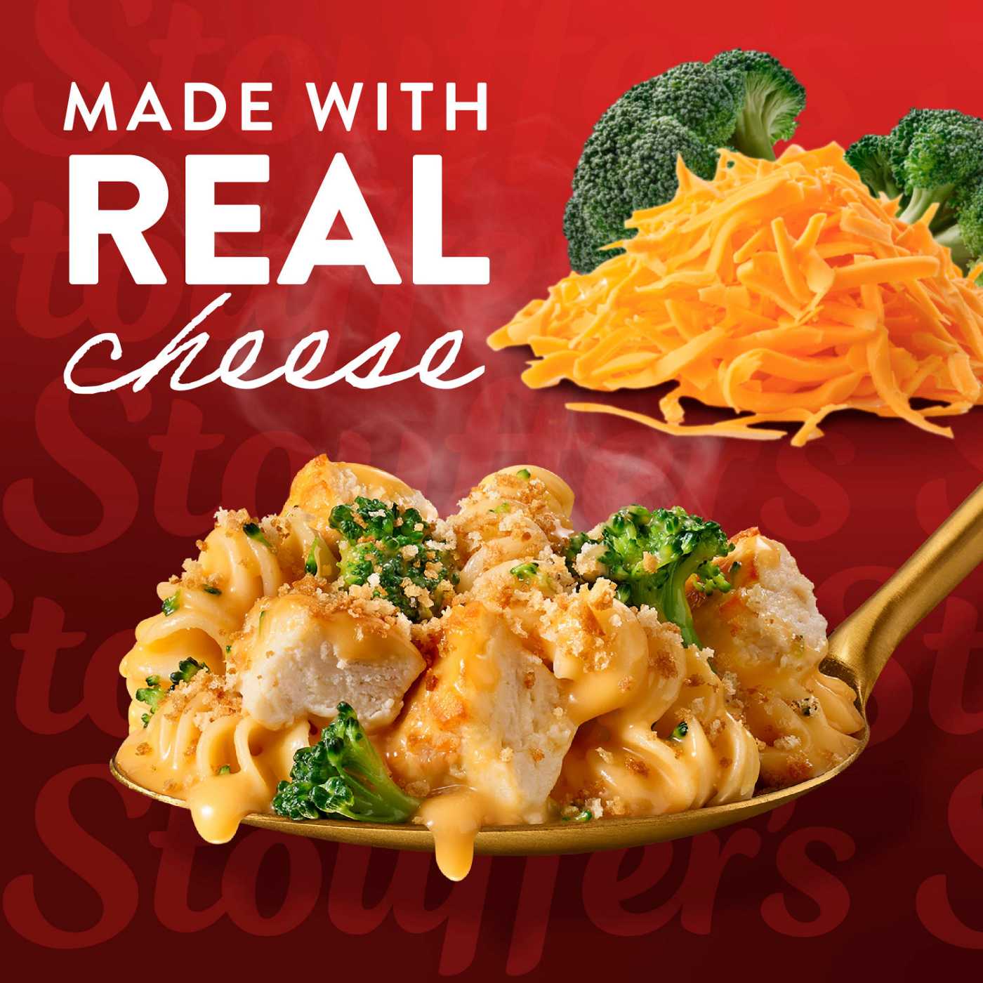 Stouffer's Cheesy Chicken And Broccoli Pasta Bake Frozen Meal; image 6 of 7