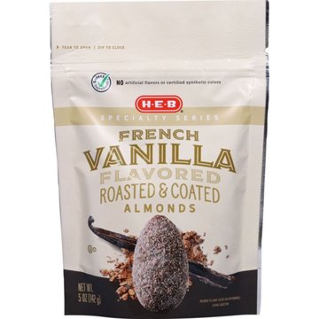 H-E-B French Vanilla-Flavored Roasted Almonds