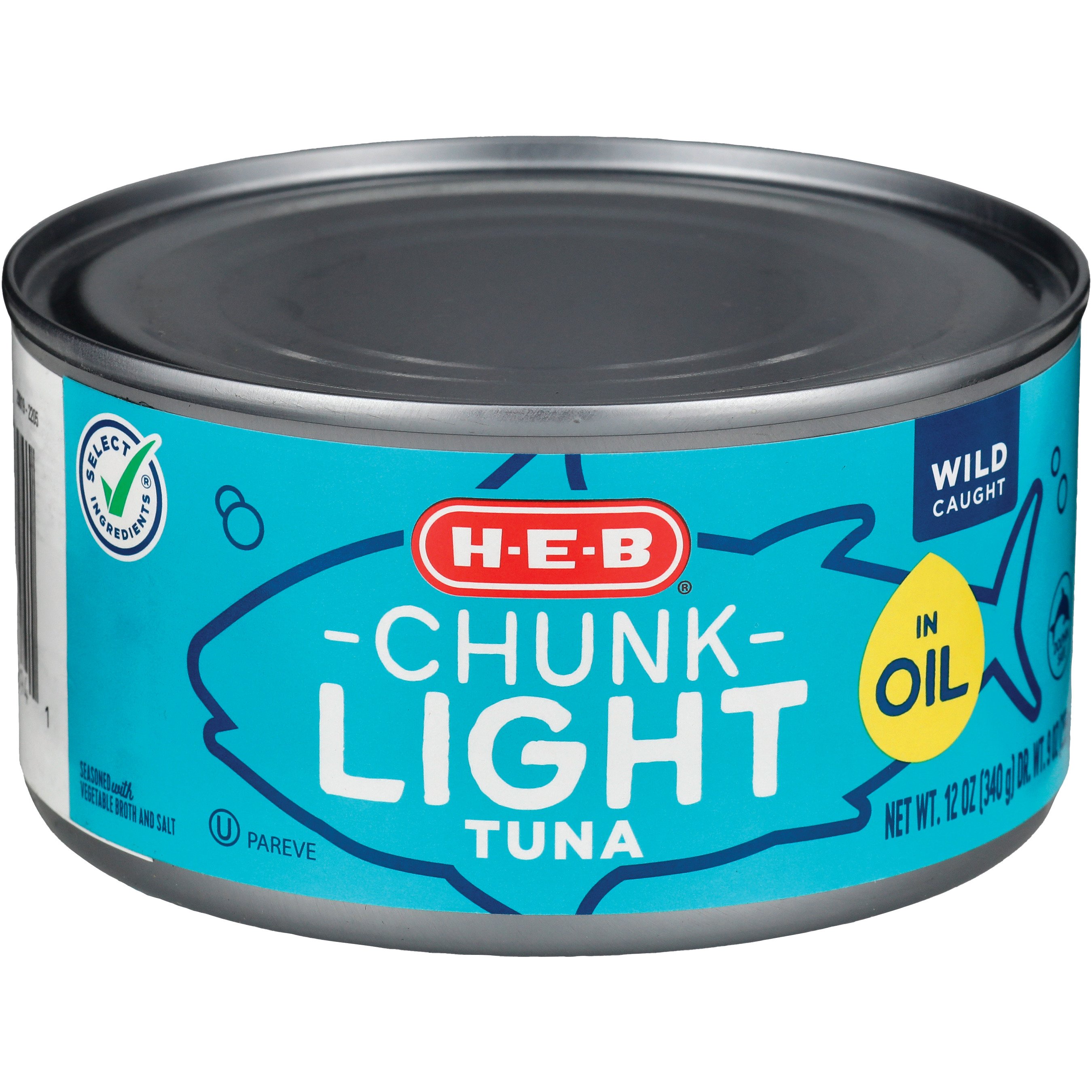 H-E-B Chunk Light Tuna In Oil | Fig App