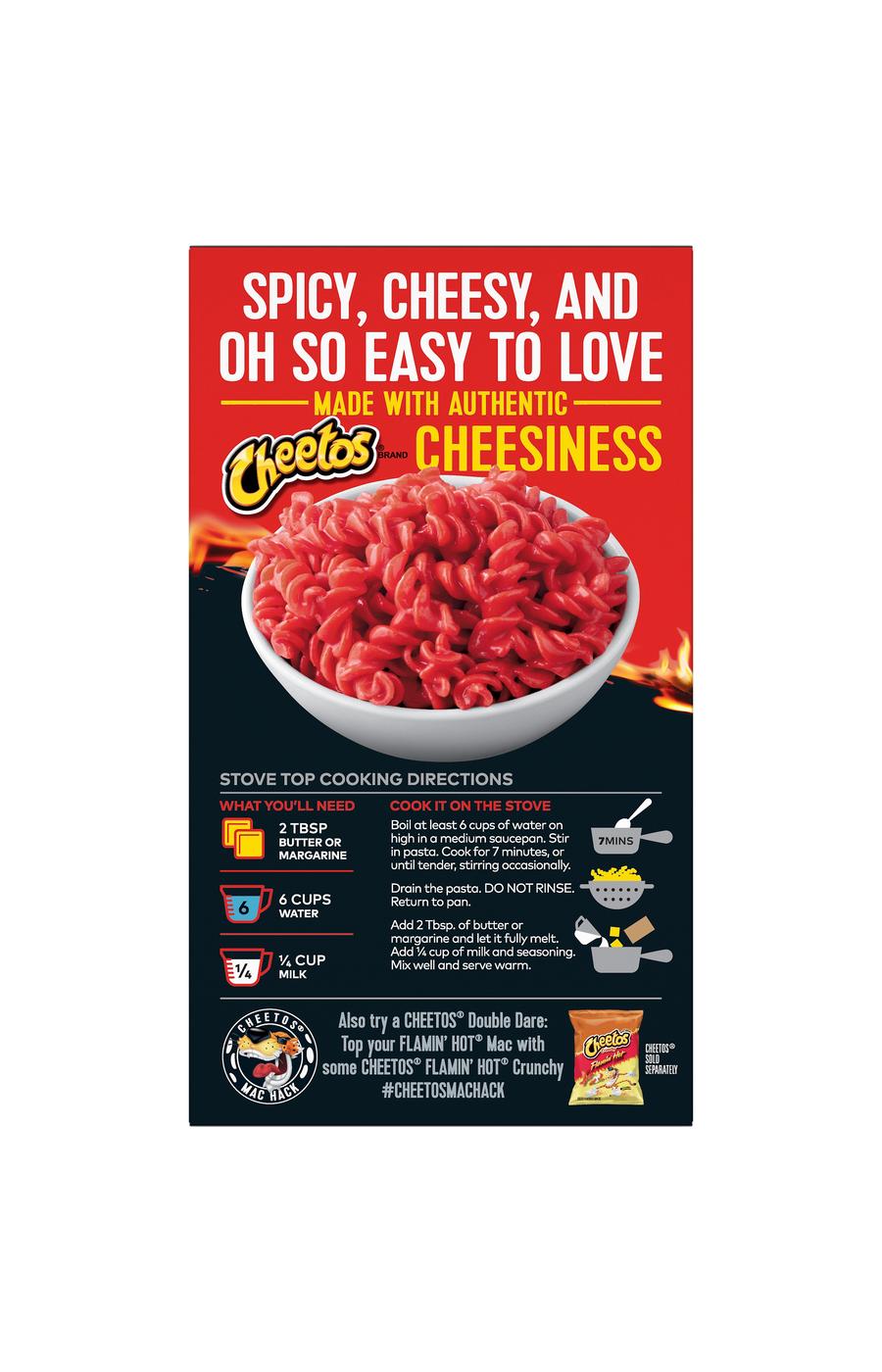 Cheetos Flamin' Hot Mac 'n Cheese; image 3 of 4
