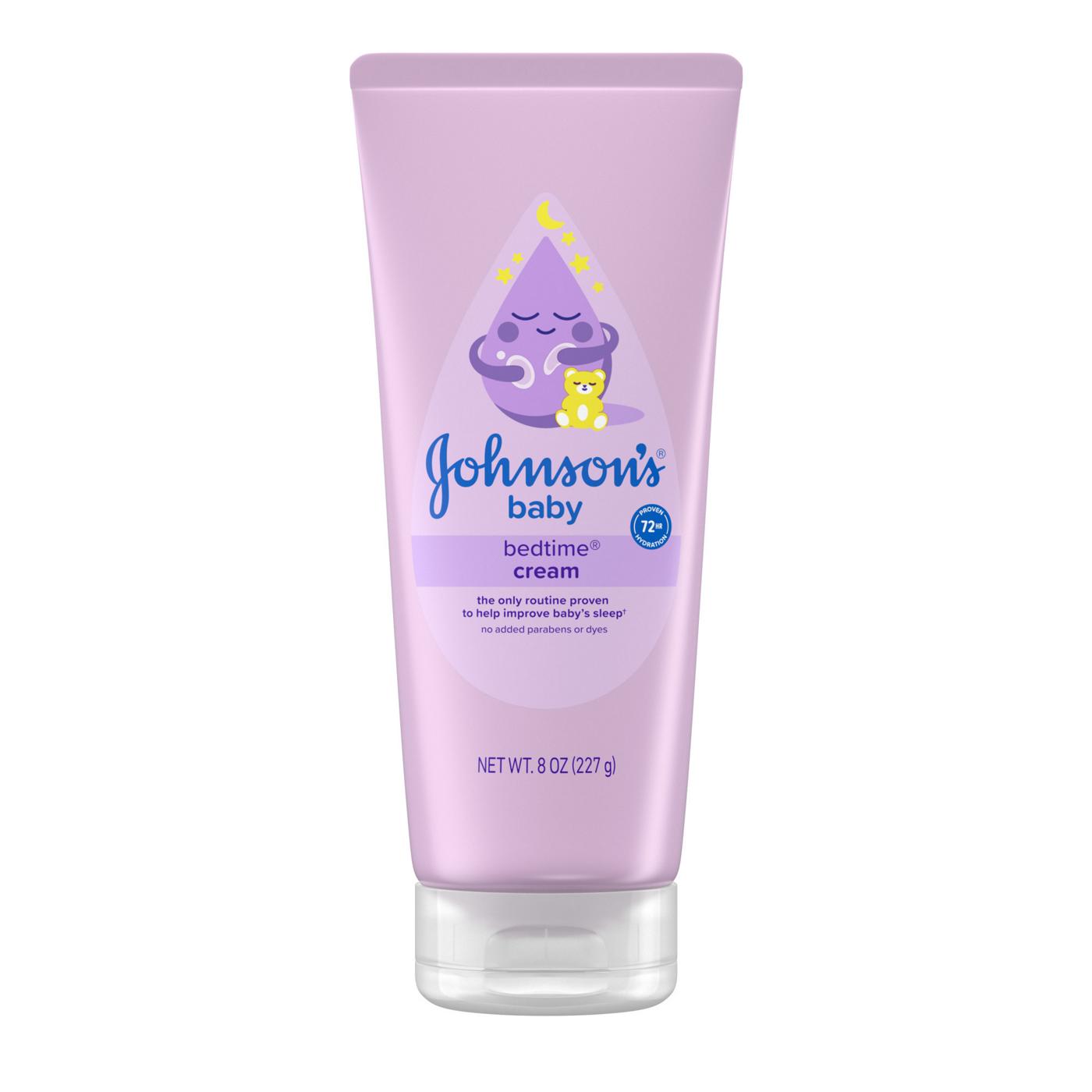 Johnson's Baby Bedtime Cream; image 1 of 2