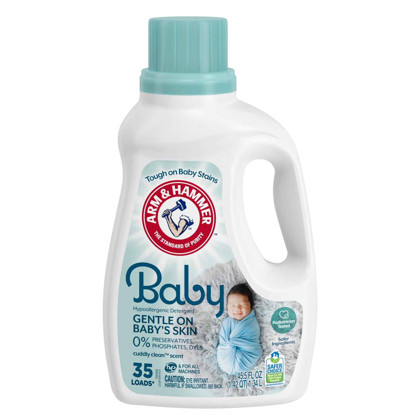 Arm & Hammer Baby Hypoallergenic Liquid Detergent Shop Detergent at HEB