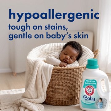 Arm & Hammer Baby Hypoallergenic Liquid Laundry Detergent - Cuddly Clean Scent