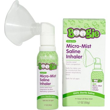 Boogie Micro-Mist Saline Inhaler, 1.7 oz