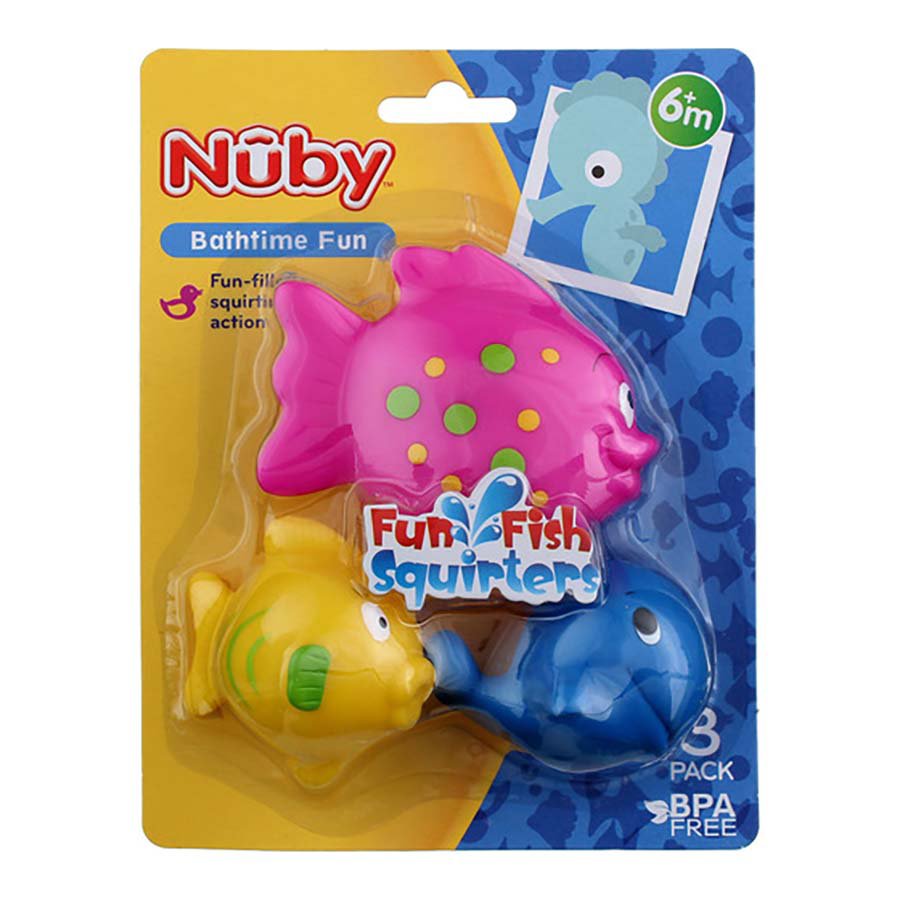 Nuby Fun Fish Squirters - Shop Baby Toys at H-E-B