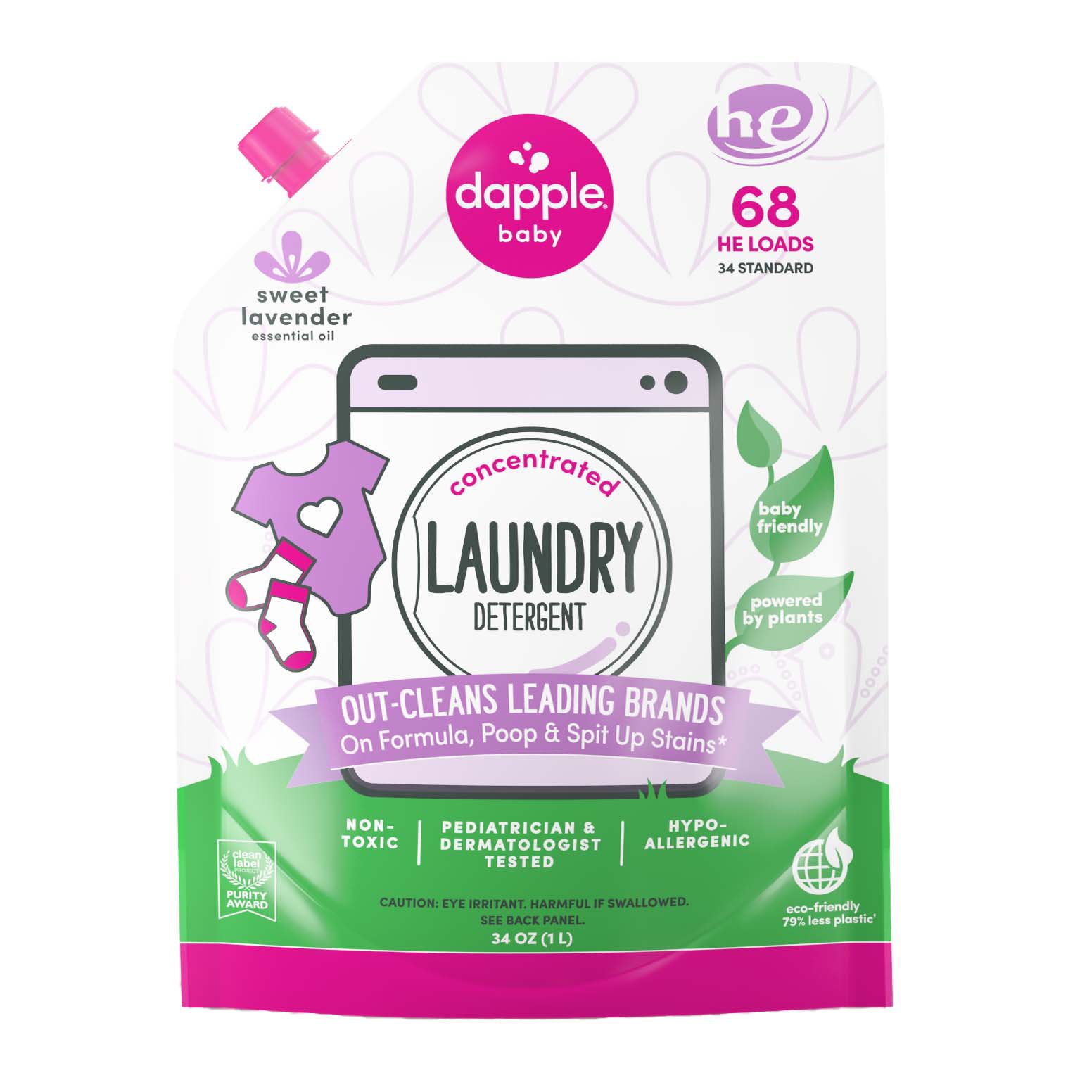 Dapple Baby Fragrance Free Laundry Detergent