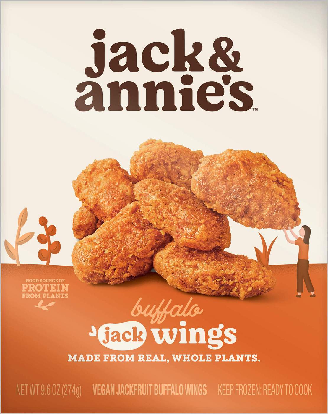 Jack & Annie's Buffalo Jackfruit Wings; image 1 of 2