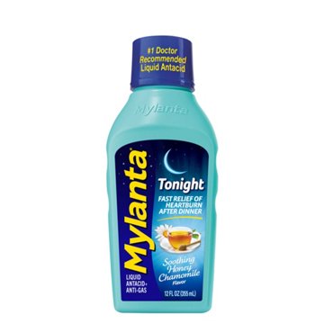 Mylanta Tonight Antacid & Anti-Gas Liquid - Honey Chamomile