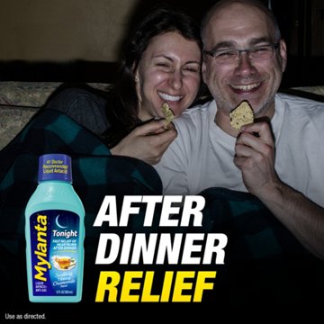 Mylanta Tonight Antacid & Anti-Gas Liquid - Honey Chamomile