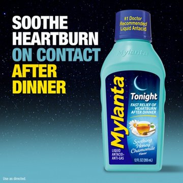 Mylanta Tonight Antacid & Anti-Gas Liquid - Honey Chamomile