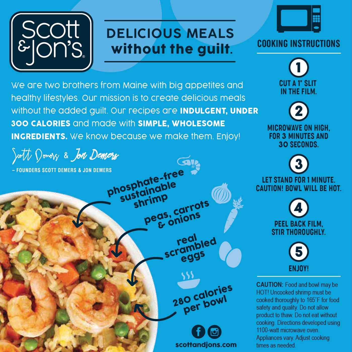 Scott & Jon's Shrimp Fried Rice Bowl Shop Entrees & sides at HEB