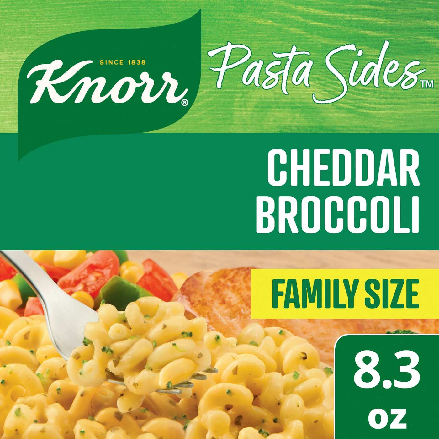 Knorr Pasta Sides Cheddar Broccoli Family Size; image 2 of 3
