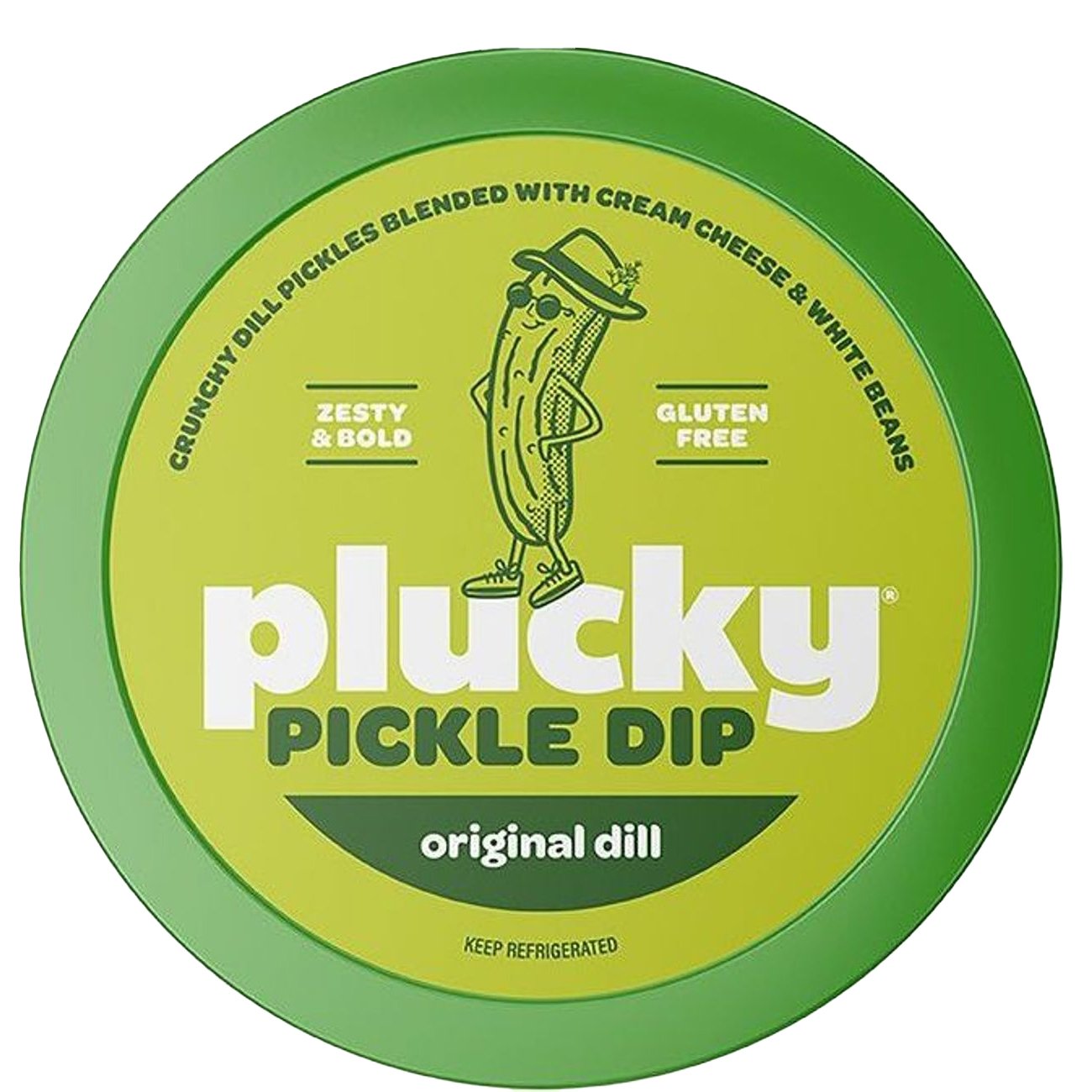Plucky Pickle Dip Original Dill, 7 oz