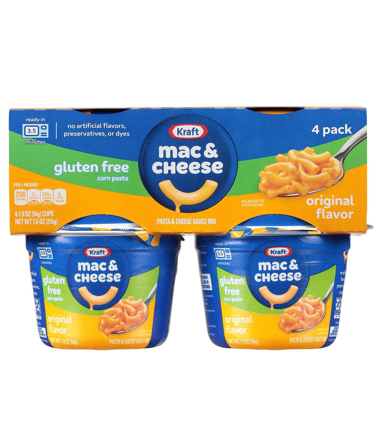 Kraft Gluten Free Macaroni & Cheese Cups; image 1 of 2