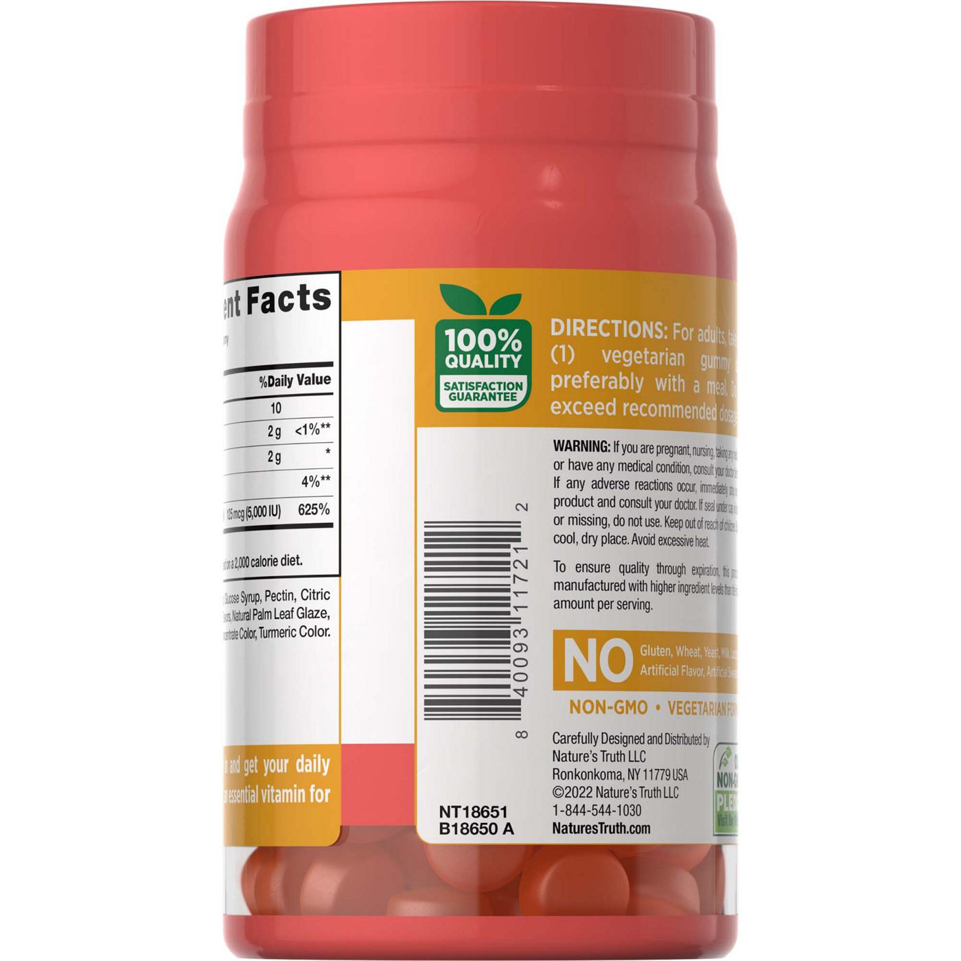 Nature's Truth High Potency Vitamin D3 Gummies 5000 IU Shop