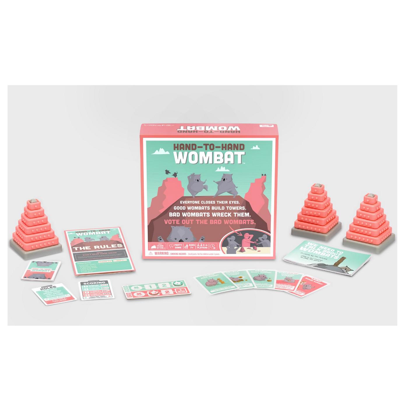 Exploding Kittens Hand To Hand Wombat Board Game - Shop Games at H-E-B